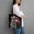 Greenlandic and Danish Together Tote Bag Viking Warrior with Polar Bear Roar - Wonder Print Shop