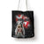 Greenlandic and Danish Together Tote Bag Viking Warrior with Polar Bear Roar - Wonder Print Shop