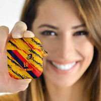 Custom Ecuador Football AirPods Case La Tricolor-100th Anniversary - Wonder Print Shop