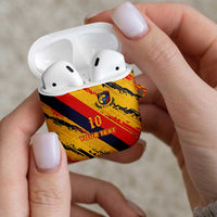Custom Ecuador Football AirPods Case La Tricolor-100th Anniversary - Wonder Print Shop