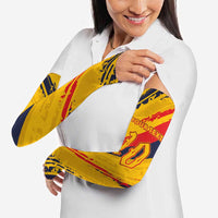 Custom Ecuador Football Arm Sleeves La Tricolor-100th Anniversary - Wonder Print Shop