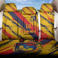 Custom Ecuador Football Back Car Seat Cover La Tricolor-100th Anniversary - Wonder Print Shop