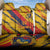 Custom Ecuador Football Back Car Seat Cover La Tricolor-100th Anniversary - Wonder Print Shop