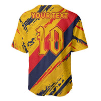 Custom Ecuador Football Baseball Jersey La Tricolor-100th Anniversary - Wonder Print Shop