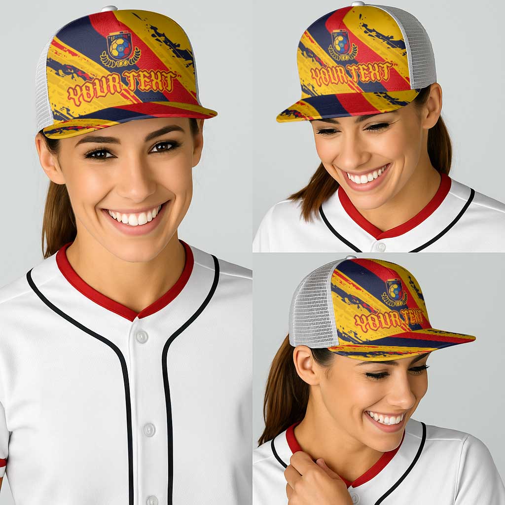 Ecuador Football Baseball Net Cap La Tricolor-100th Anniversary - Wonder Print Shop