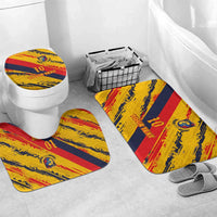 Custom Ecuador Football Bathroom Set La Tricolor-100th Anniversary - Wonder Print Shop
