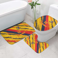 Custom Ecuador Football Bathroom Set La Tricolor-100th Anniversary - Wonder Print Shop