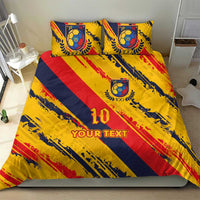 Custom Ecuador Football Bedding Set La Tricolor-100th Anniversary - Wonder Print Shop