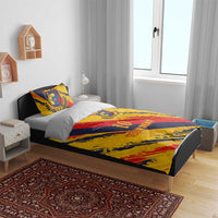 Custom Ecuador Football Bedding Set La Tricolor-100th Anniversary - Wonder Print Shop
