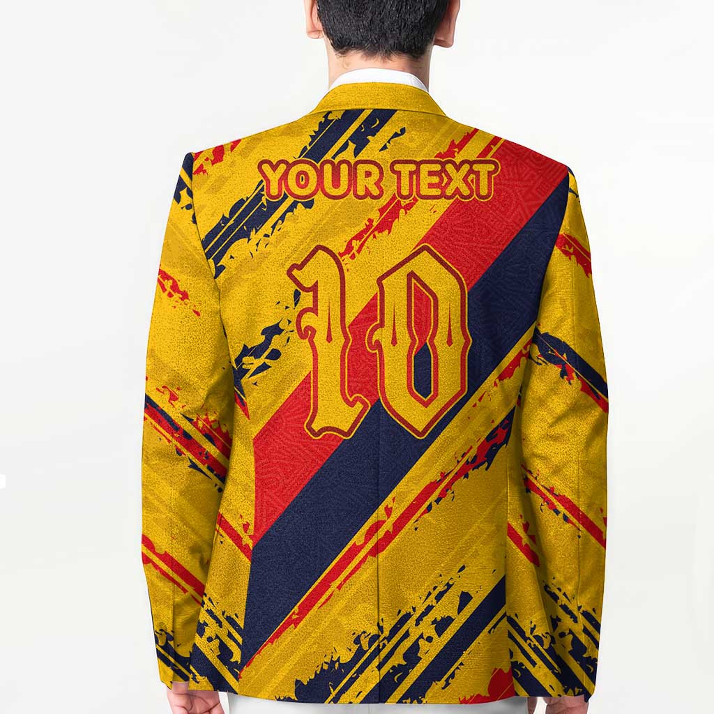 Custom Ecuador Football Blazer La Tricolor-100th Anniversary - Wonder Print Shop