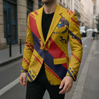 Custom Ecuador Football Blazer La Tricolor-100th Anniversary - Wonder Print Shop