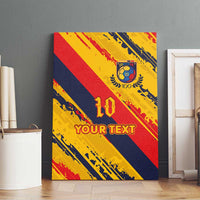 Custom Ecuador Football Canvas Wall Art La Tricolor-100th Anniversary - Wonder Print Shop