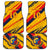 Custom Ecuador Football Car Mats La Tricolor-100th Anniversary - Wonder Print Shop