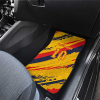 Custom Ecuador Football Car Mats La Tricolor-100th Anniversary - Wonder Print Shop