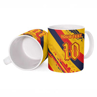 Custom Ecuador Football Ceramic Mug La Tricolor-100th Anniversary - Wonder Print Shop