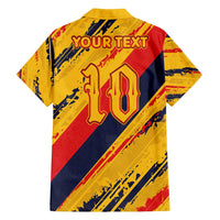 Custom Ecuador Football Family Matching Off Shoulder Maxi Dress and Hawaiian Shirt La Tricolor-100th Anniversary - Wonder Print Shop