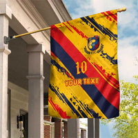 Custom Ecuador Football Garden Flag La Tricolor-100th Anniversary - Wonder Print Shop