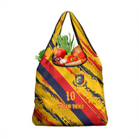 Custom Ecuador Football Grocery Bag La Tricolor-100th Anniversary - Wonder Print Shop