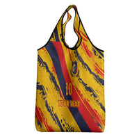 Custom Ecuador Football Grocery Bag La Tricolor-100th Anniversary - Wonder Print Shop