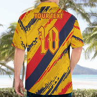 Custom Ecuador Football Hawaiian Shirt La Tricolor-100th Anniversary - Wonder Print Shop