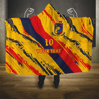 Custom Ecuador Football Hooded Blanket La Tricolor-100th Anniversary - Wonder Print Shop