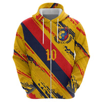 Custom Ecuador Football Hoodie La Tricolor-100th Anniversary - Wonder Print Shop