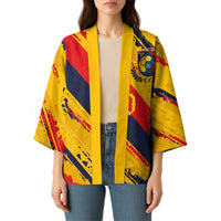 Custom Ecuador Football Kimono La Tricolor-100th Anniversary - Wonder Print Shop
