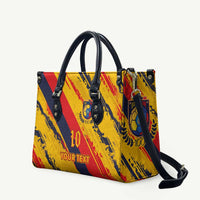Custom Ecuador Football Leather Bag La Tricolor-100th Anniversary - Wonder Print Shop
