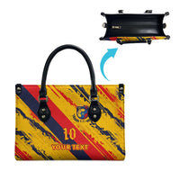 Custom Ecuador Football Leather Bag La Tricolor-100th Anniversary - Wonder Print Shop