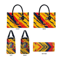 Custom Ecuador Football Leather Bag La Tricolor-100th Anniversary - Wonder Print Shop