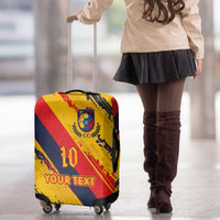 Custom Ecuador Football Luggage Cover La Tricolor-100th Anniversary - Wonder Print Shop