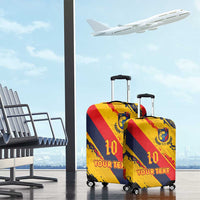 Custom Ecuador Football Luggage Cover La Tricolor-100th Anniversary - Wonder Print Shop