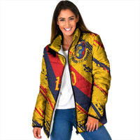 Custom Ecuador Football Padded Jacket La Tricolor-100th Anniversary - Wonder Print Shop