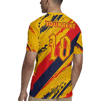 Custom Ecuador Football Rugby Jersey La Tricolor-100th Anniversary - Wonder Print Shop