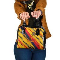 Custom Ecuador Football Shoulder Handbag La Tricolor-100th Anniversary - Wonder Print Shop