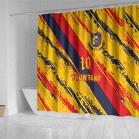 Custom Ecuador Football Shower Curtain La Tricolor-100th Anniversary - Wonder Print Shop
