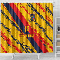 Custom Ecuador Football Shower Curtain La Tricolor-100th Anniversary - Wonder Print Shop