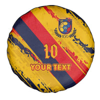 Custom Ecuador Football Spare Tire Cover La Tricolor-100th Anniversary - Wonder Print Shop