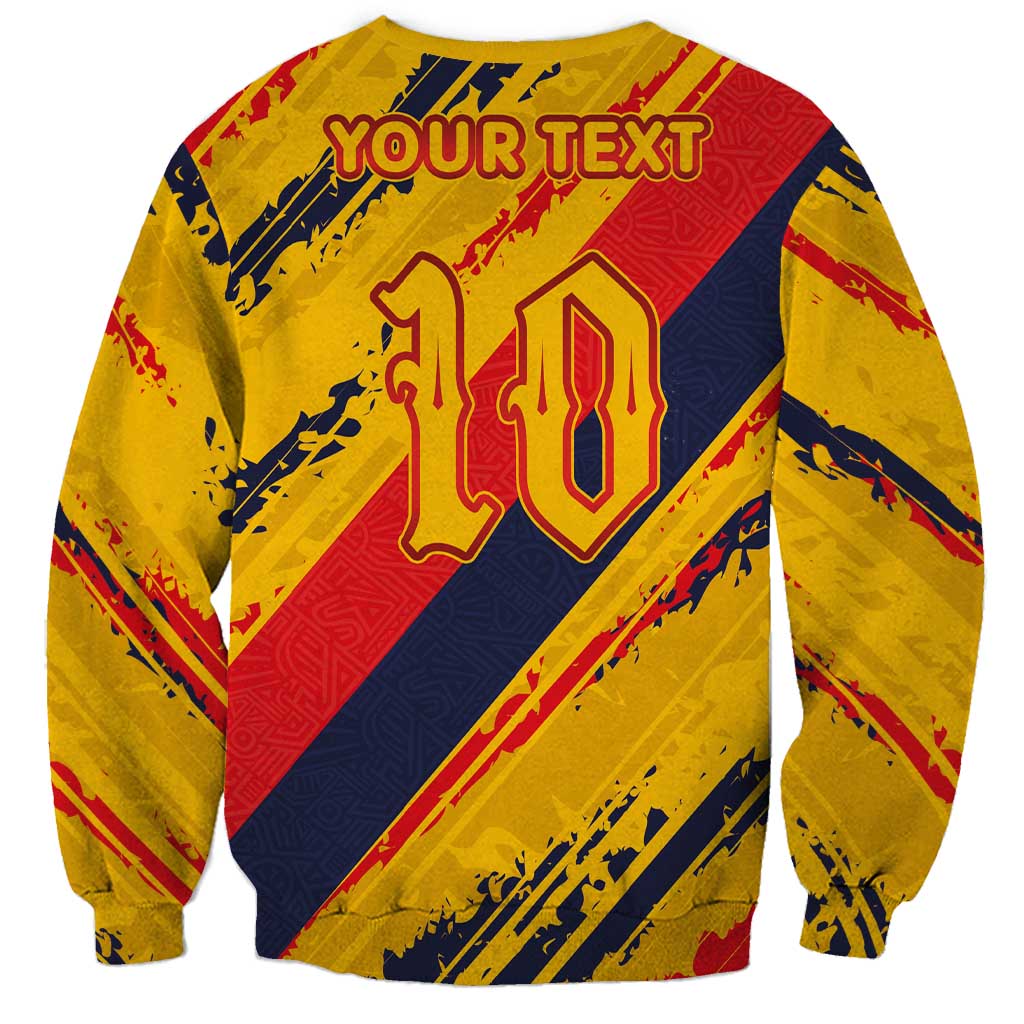 Custom Ecuador Football Sweatshirt La Tricolor-100th Anniversary - Wonder Print Shop