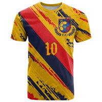 Custom Ecuador Football T Shirt La Tricolor-100th Anniversary - Wonder Print Shop