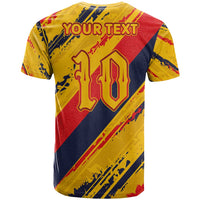 Custom Ecuador Football T Shirt La Tricolor-100th Anniversary - Wonder Print Shop