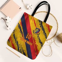 Custom Ecuador Football Tote Bag La Tricolor-100th Anniversary - Wonder Print Shop