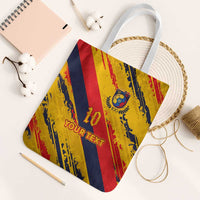 Custom Ecuador Football Tote Bag La Tricolor-100th Anniversary - Wonder Print Shop