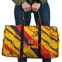 Custom Ecuador Football Travel Bag La Tricolor-100th Anniversary - Wonder Print Shop