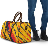Custom Ecuador Football Travel Bag La Tricolor-100th Anniversary - Wonder Print Shop