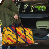 Custom Ecuador Football Travel Bag La Tricolor-100th Anniversary - Wonder Print Shop