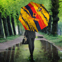 Custom Ecuador Football Umbrella La Tricolor-100th Anniversary - Wonder Print Shop
