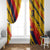 Custom Ecuador Football Window Curtain La Tricolor-100th Anniversary - Wonder Print Shop