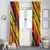 Custom Ecuador Football Window Curtain La Tricolor-100th Anniversary - Wonder Print Shop