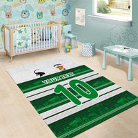 Custom Zimbabwe Rugby Area Rug African Heritage Stripes Style - Wonder Print Shop